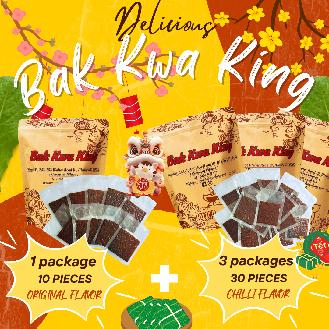 BAK KWA PORK JERKY 2 KG