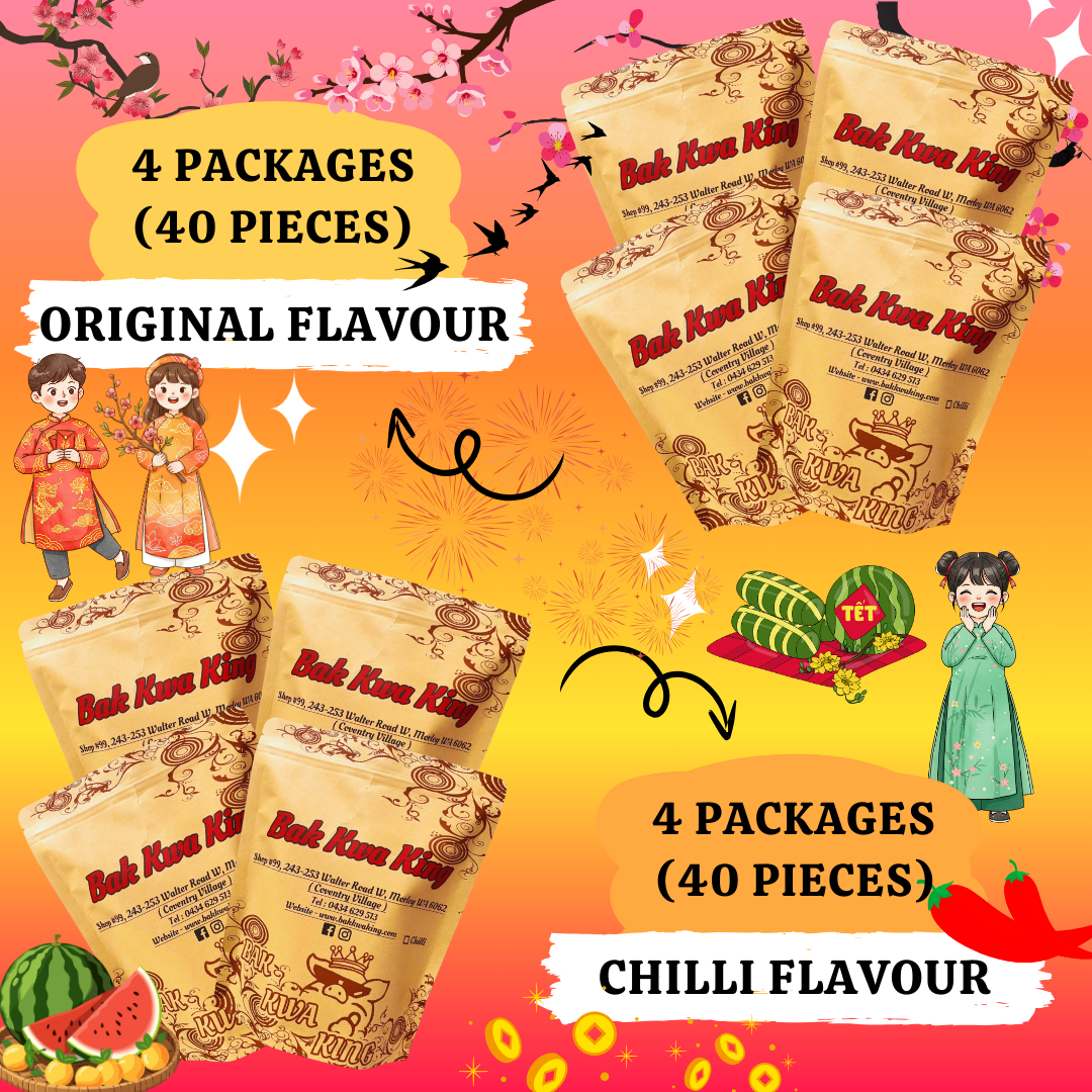 BAK KWA PORK JERKY 4 KG